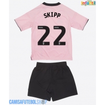Camisa de time de futebol Leicester City Oliver Skipp #22 Replicas 3º Equipamento Infantil 2025-26 Manga Curta (+ Calças curtas)